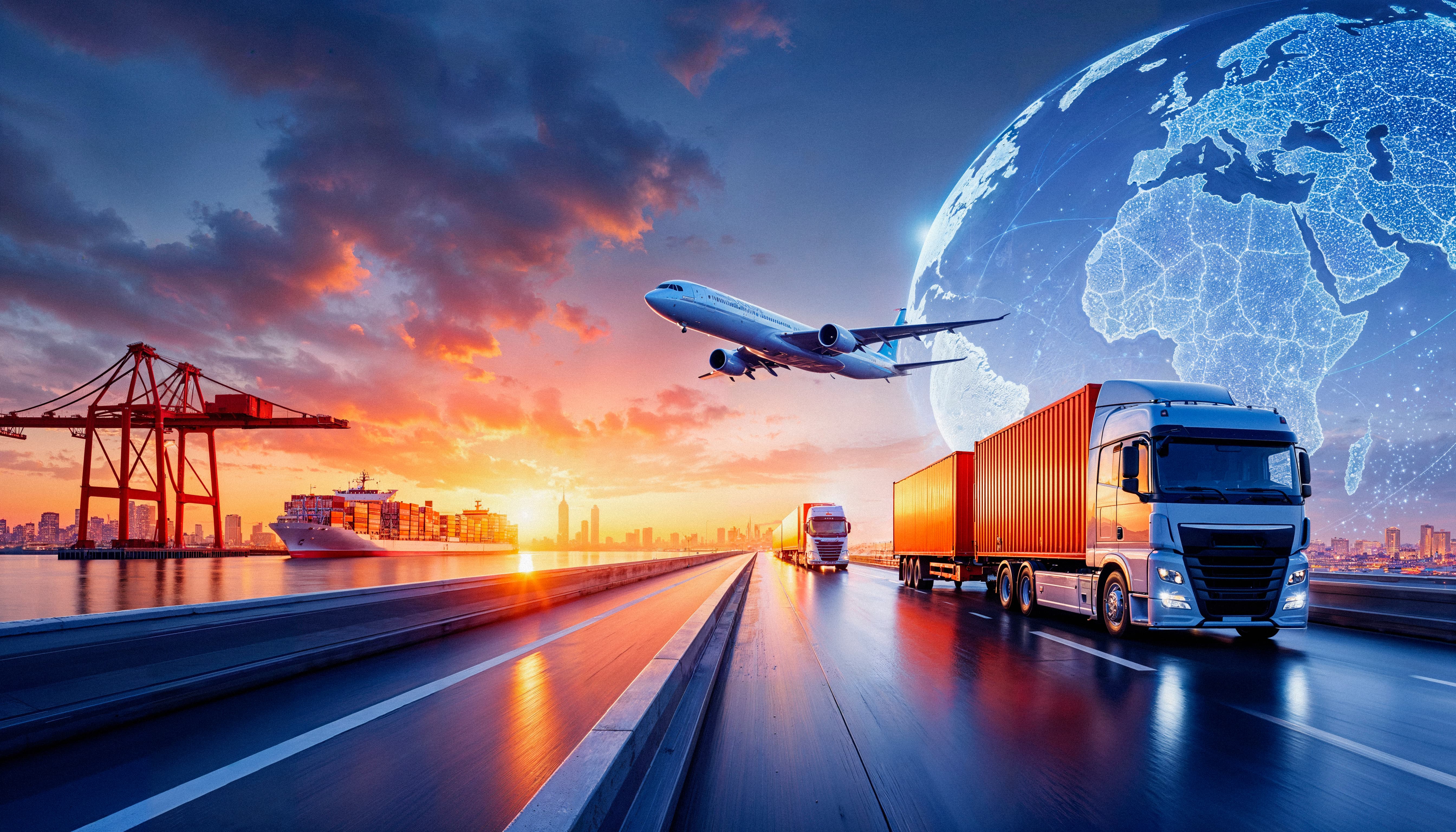 global logistics transportation network